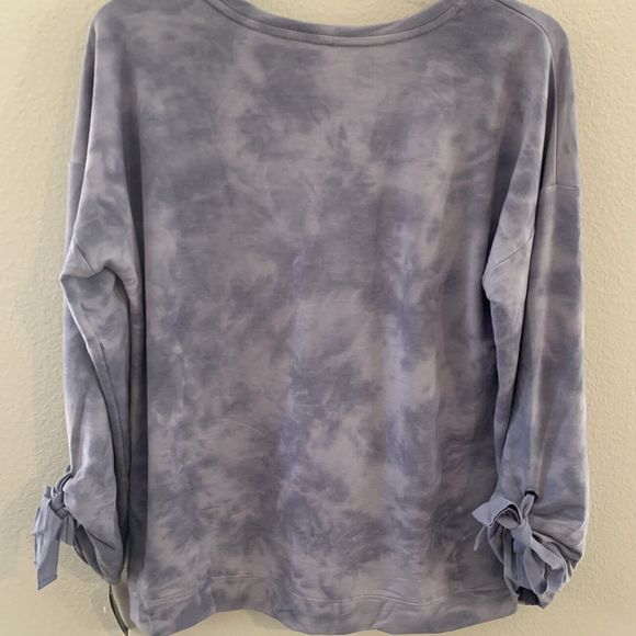 Ideology Sweatshirt Top Women's XL Marled Yoga Tranquility Plus New - Picture 10 of 11